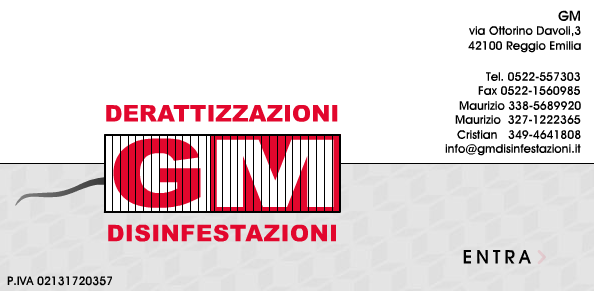 derattizzazioni e disinfestazioni Reggio Emilia